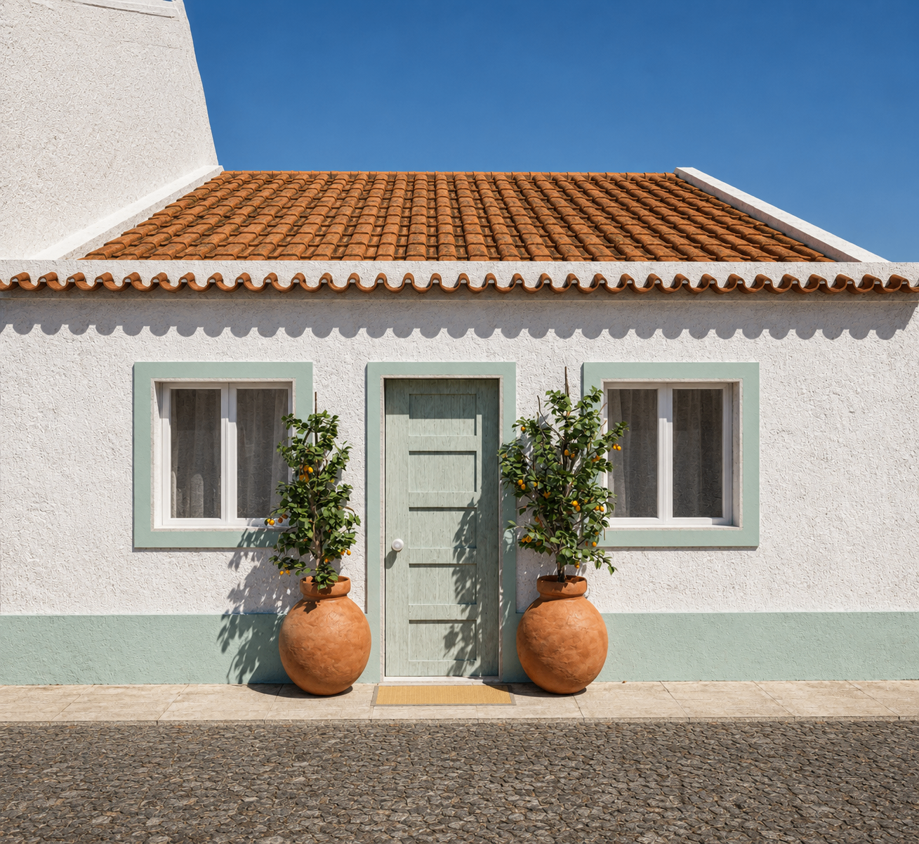 Final render of the Casa Verde façade